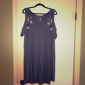 Could shoulder swing dress!